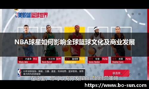 NBA球星如何影响全球篮球文化及商业发展